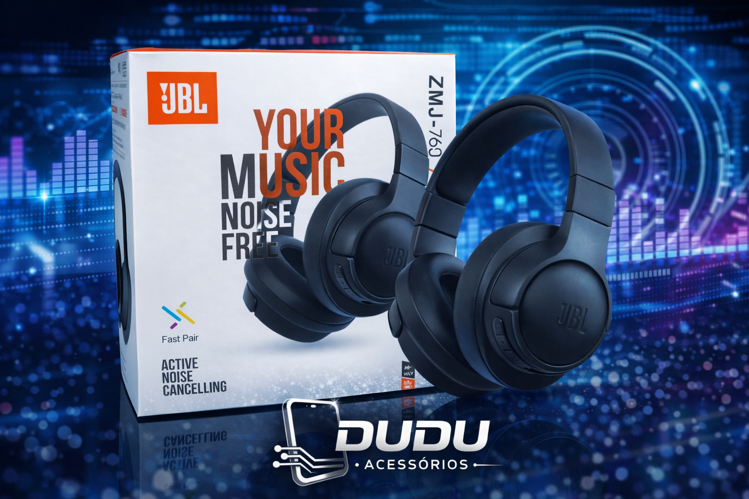 Fone Bluetooth JBL ZMJ-760 - miniatura 2